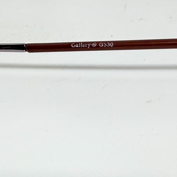 Gallery G530 YG 45-19-130 Silver Metal Full Rim Eyeglasses Frame H19654 - Picture 6 of 7